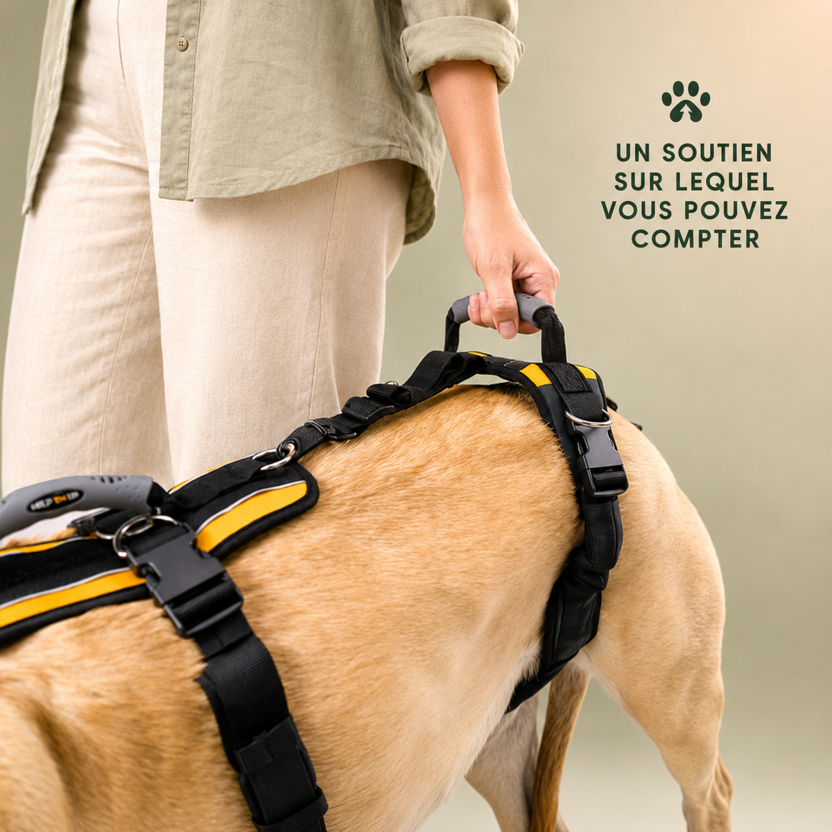 Harnais de soutien intégral pour chien – ÉlanPattes™